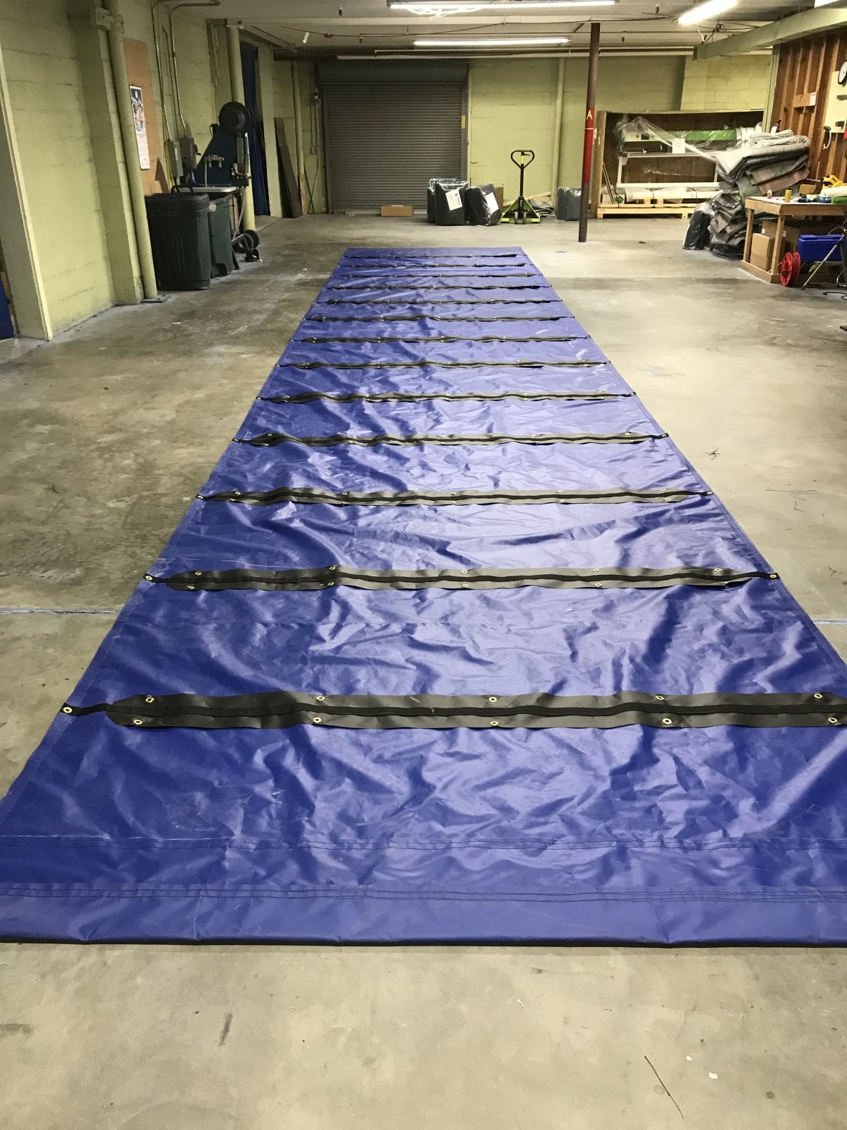 Cable tarp