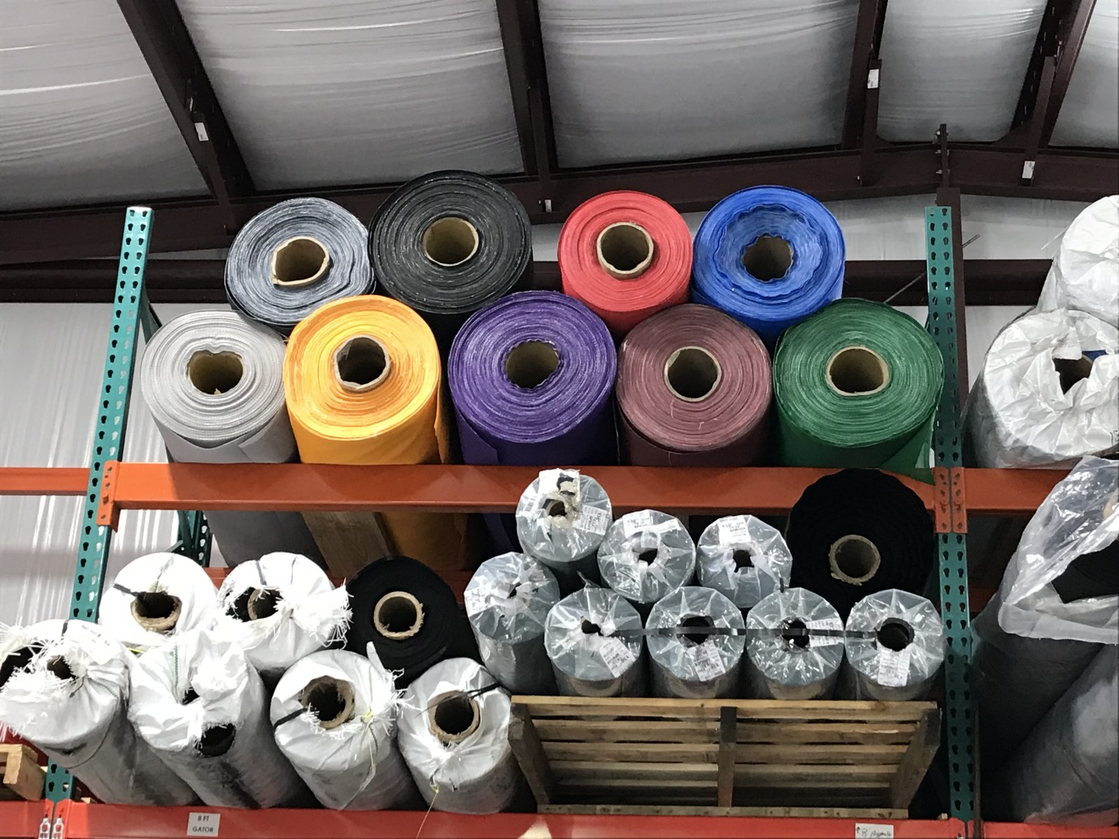 Have a customer who wants to match the tarp to the cab of their truck! We have several special colors in stock!